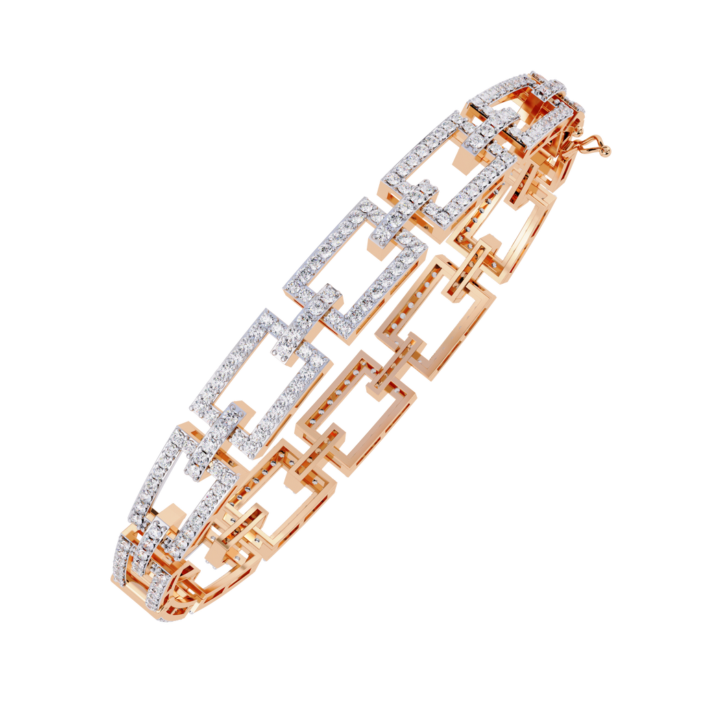 Art Deco Empress Diamond Bracelet