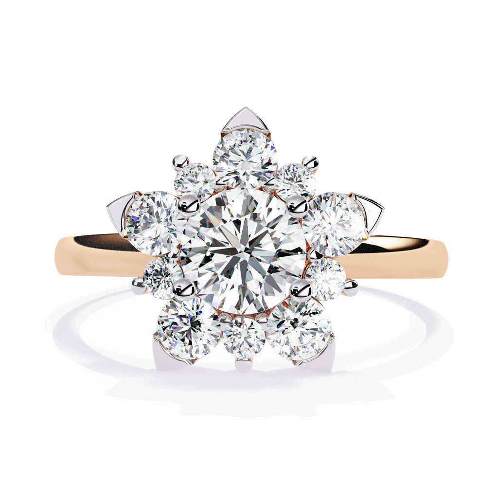 Classic Three Stone Lab Grown Diamond Ring