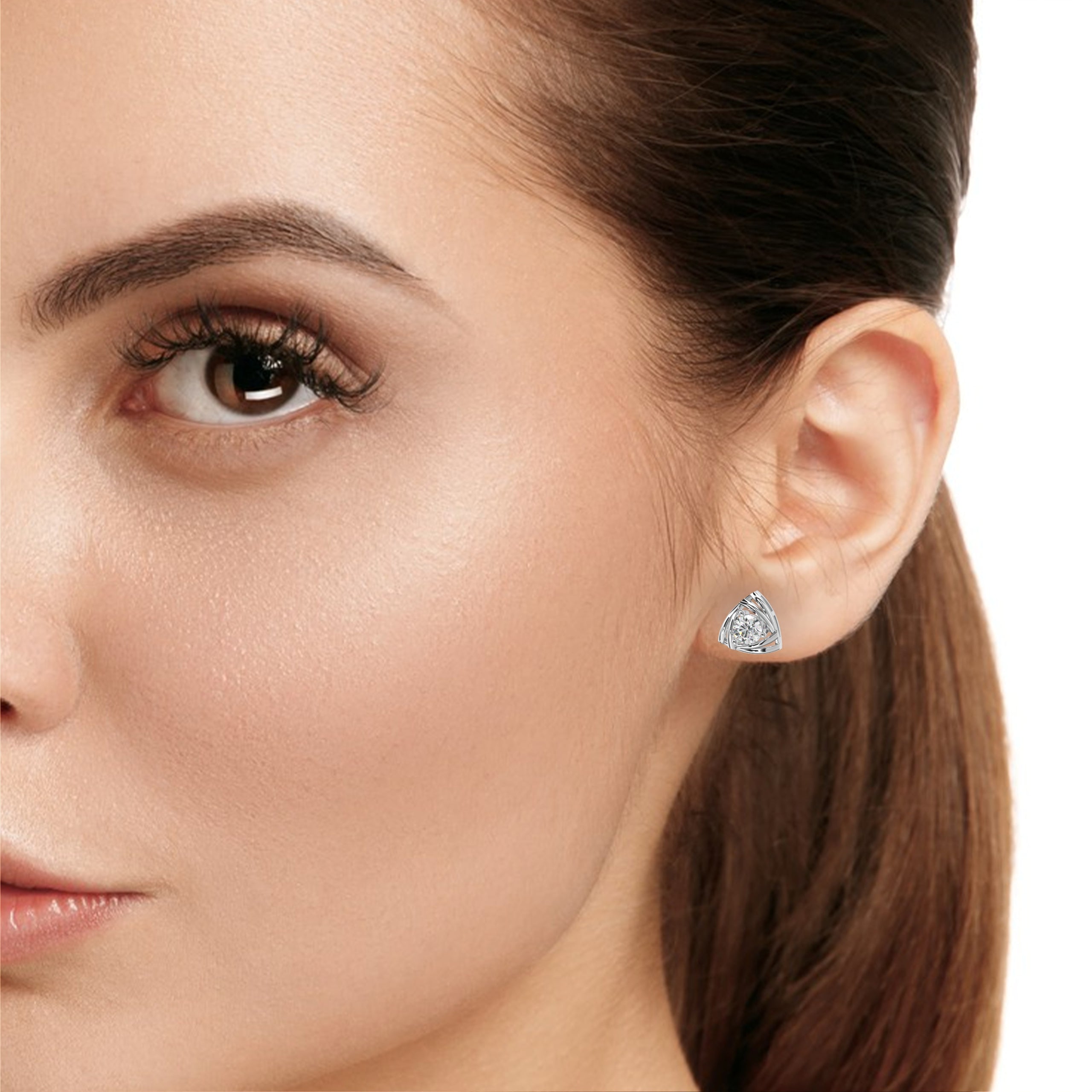Trivara Solstice Diamond Studs